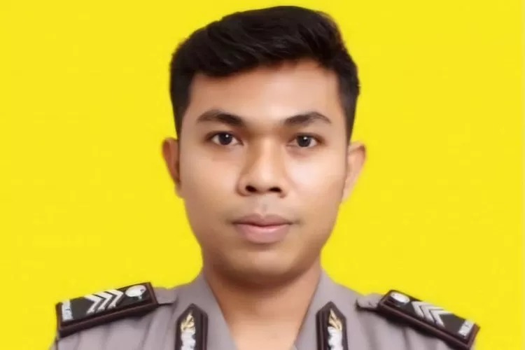 Sosok Brigadir Esco, yang meninggal dunia diduga dibunuh. (Foto :Dok. Polres Lombok Barat)